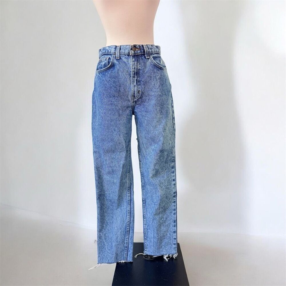 American Apparel The High Waist Denim Jean 28 Mom High Rise Y2K